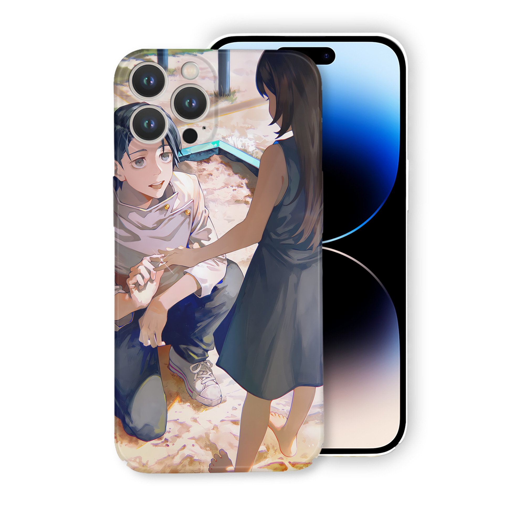 （画像用） 呪術廻戦 Jujutsu Kaisen 【iPhone 14シリーズ対応】ハードケース